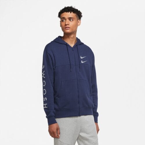 Кофта Nike Nsw Swoosh Hoodie Fz Sbb Mtl DC2582-410