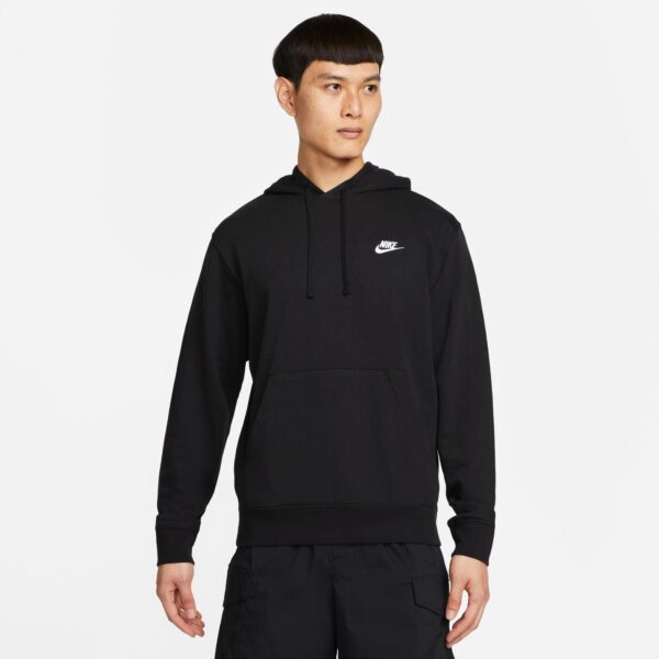 Толстовка Nike Club Hoodie Po Ft CZ7857-010